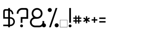 Juxape Regular Font OTHER CHARS