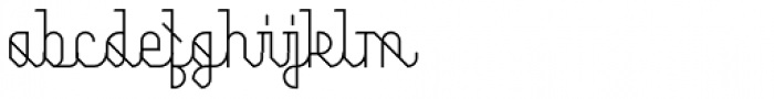 Juxta SemiBold Font LOWERCASE