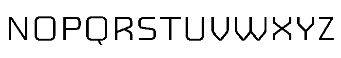Juncture Rebar Var Font LOWERCASE