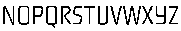 JunctureAstro CondLight Font LOWERCASE