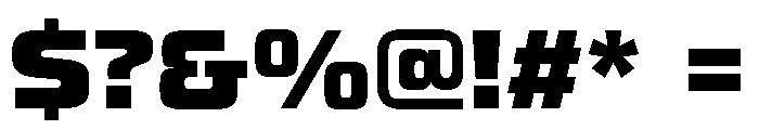 JunctureAstro ExtraBold Font OTHER CHARS