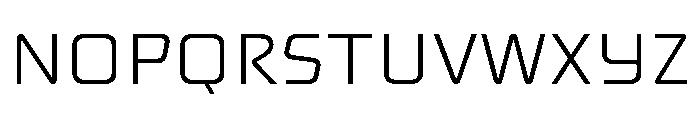 JunctureAstro Light Font LOWERCASE