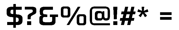 JunctureAstro Medium Font OTHER CHARS