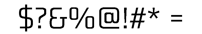 JunctureAstro NarrowLight Font OTHER CHARS