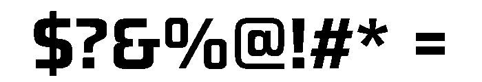 JunctureAstro NarrowSemiBold Font OTHER CHARS