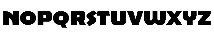JunctureDeco Black Font UPPERCASE