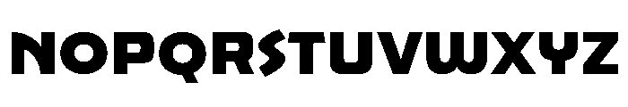JunctureDeco Bold Font UPPERCASE