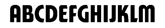 JunctureDeco CompBlack Font UPPERCASE