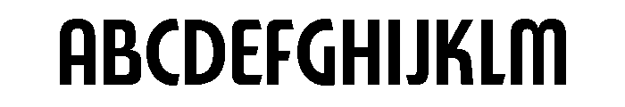 JunctureDeco CompBold Font UPPERCASE