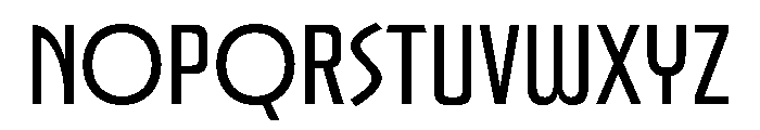 JunctureDeco CompRegular Font UPPERCASE