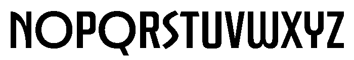 JunctureDeco CompSemiBold Font LOWERCASE