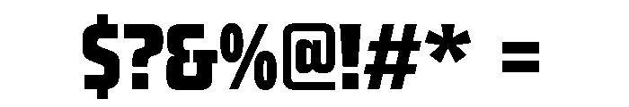 JunctureDeco CompUltra Font OTHER CHARS