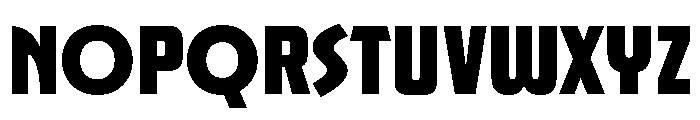 JunctureDeco CompUltra Font LOWERCASE