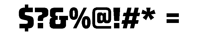 JunctureDeco CondBlack Font OTHER CHARS