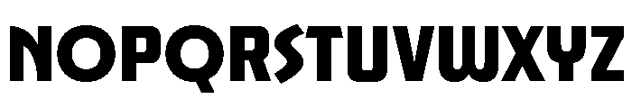 JunctureDeco CondExtraBold Font UPPERCASE