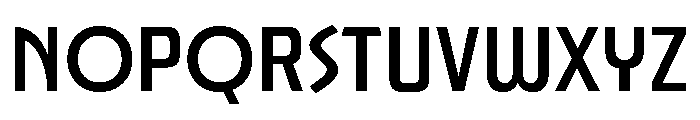 JunctureDeco CondMedium Font LOWERCASE