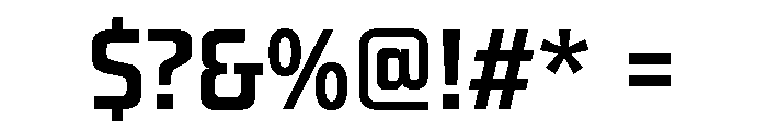 JunctureDeco CondSemiBold Font OTHER CHARS