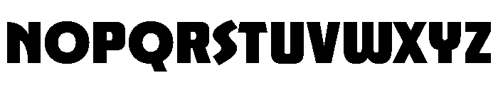JunctureDeco CondUltra Font LOWERCASE