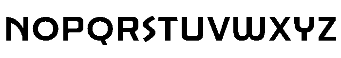 JunctureDeco Medium Font LOWERCASE