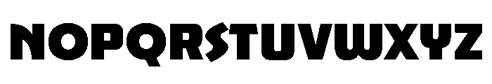 JunctureDeco NarrowBlack Font UPPERCASE
