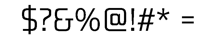 JunctureDeco NarrowLight Font OTHER CHARS