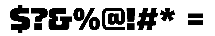 JunctureDeco NarrowUltra Font OTHER CHARS