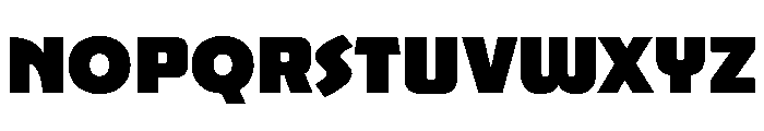 JunctureDeco NarrowUltra Font UPPERCASE