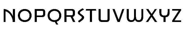 JunctureDeco Regular Font UPPERCASE