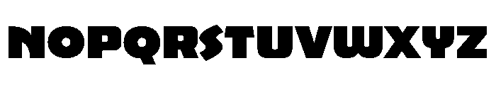 JunctureDeco Ultra Font UPPERCASE