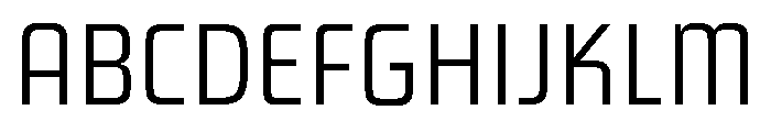 JunctureDeli CondLight Font UPPERCASE