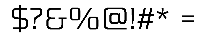 JunctureDeli Light Font OTHER CHARS