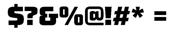 JunctureDeli NarrowBlack Font OTHER CHARS