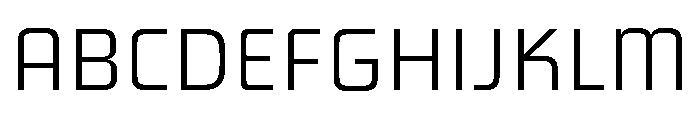 JunctureDeli NarrowLight Font UPPERCASE