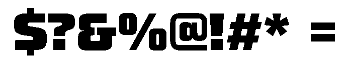 JunctureDeli NarrowUltra Font OTHER CHARS