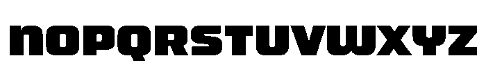 JunctureDeli Ultra Font LOWERCASE