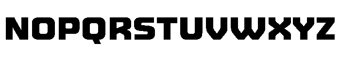 JunctureRebar Bold Font LOWERCASE