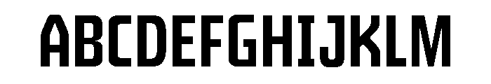 JunctureRebar CompBold Font UPPERCASE