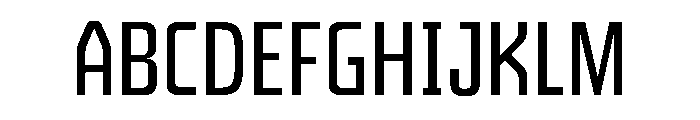 JunctureRebar CompRegular Font UPPERCASE