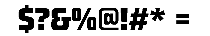 JunctureRebar CondBlack Font OTHER CHARS