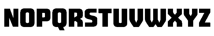 JunctureRebar CondBlack Font UPPERCASE