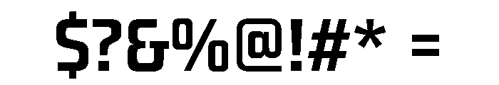 JunctureRebar CondSemiBold Font OTHER CHARS