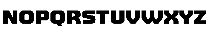 JunctureRebar ExtraBold Font LOWERCASE