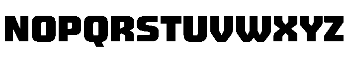 JunctureRebar NarrowBlack Font UPPERCASE