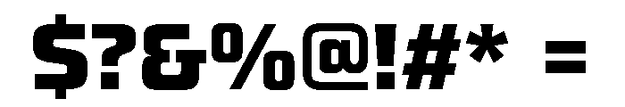 JunctureRebar NarrowExtraBold Font OTHER CHARS