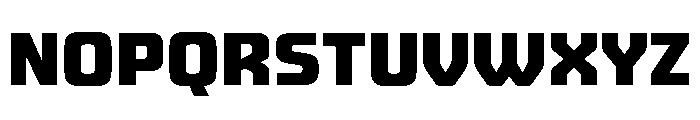 JunctureRebar NarrowExtraBold Font UPPERCASE