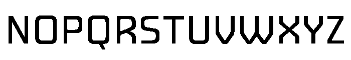 JunctureRebar NarrowRegular Font LOWERCASE