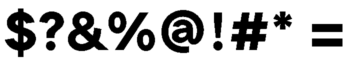 Jungka Bold Font OTHER CHARS
