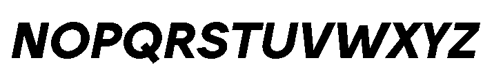 Jungka BoldItalic Font UPPERCASE