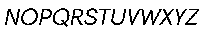 Jungka BookItalic Font UPPERCASE
