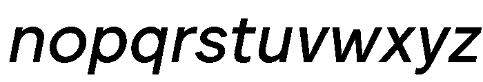 Jungka RegularItalic Font LOWERCASE